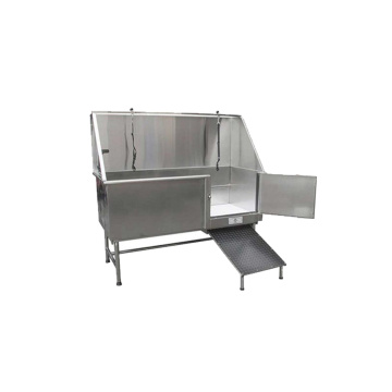 Paw Brothers Stainless Steel Tub 60" with Right Ramp