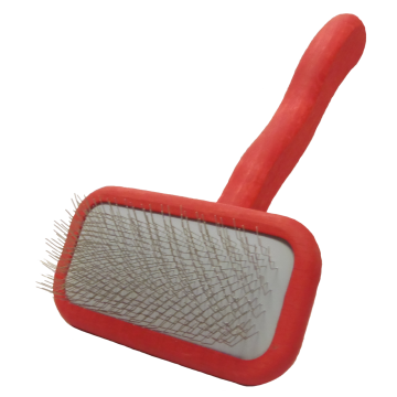 Chris Christensen Mark II Small Slicker Brush | Red