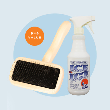 LEGA - Brush Bundle | Small Karben Slicker + Ice on Ice RTU Brushing Spray