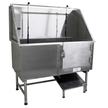 Paw Brothers Stainless Steel Tub 48" with Right Ramp