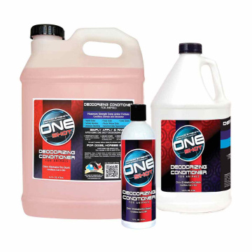 Shop Best Shot One Shot Deodorizing Conditioner for professional coat conditioning and freshness. Order today at Groomers Pro.