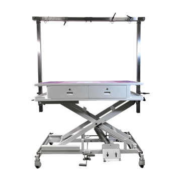 Paw Brothers Elite Low-Low Electric Grooming Table - White Groomers Pro