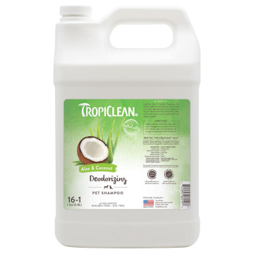 TropiClean Aloe & Coconut Deodorizing Shampoo