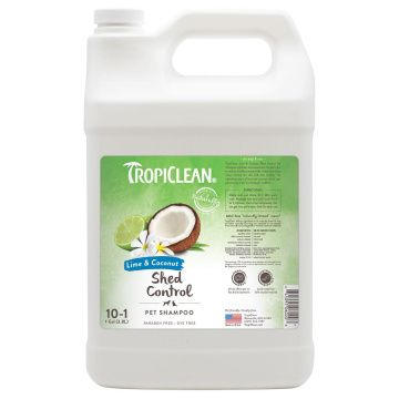 Tropiclean Deshedding Lime & Coconut Shampoo 10:1