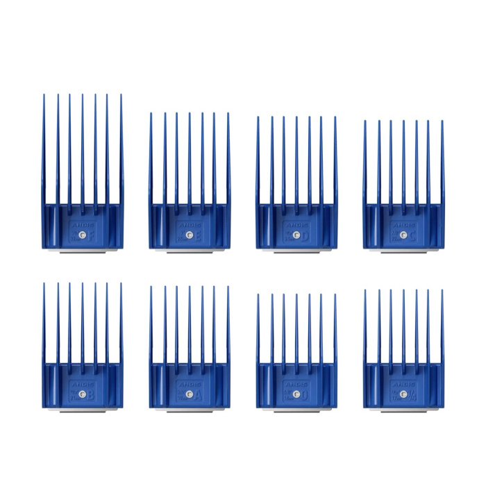 Andis 8 Piece Universal Snap-On Comb Set