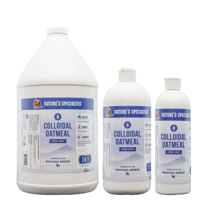 Nature’s Specialties Colloidal Oatmeal Creme Rinse for Dogs & Cats