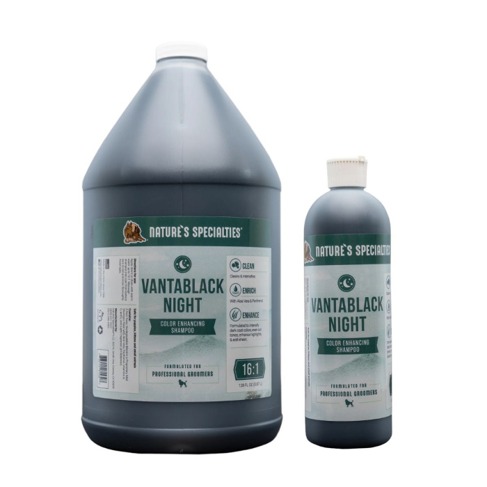 Nature’s Specialties Vanta Black™ Shampoo for Dogs & Cats