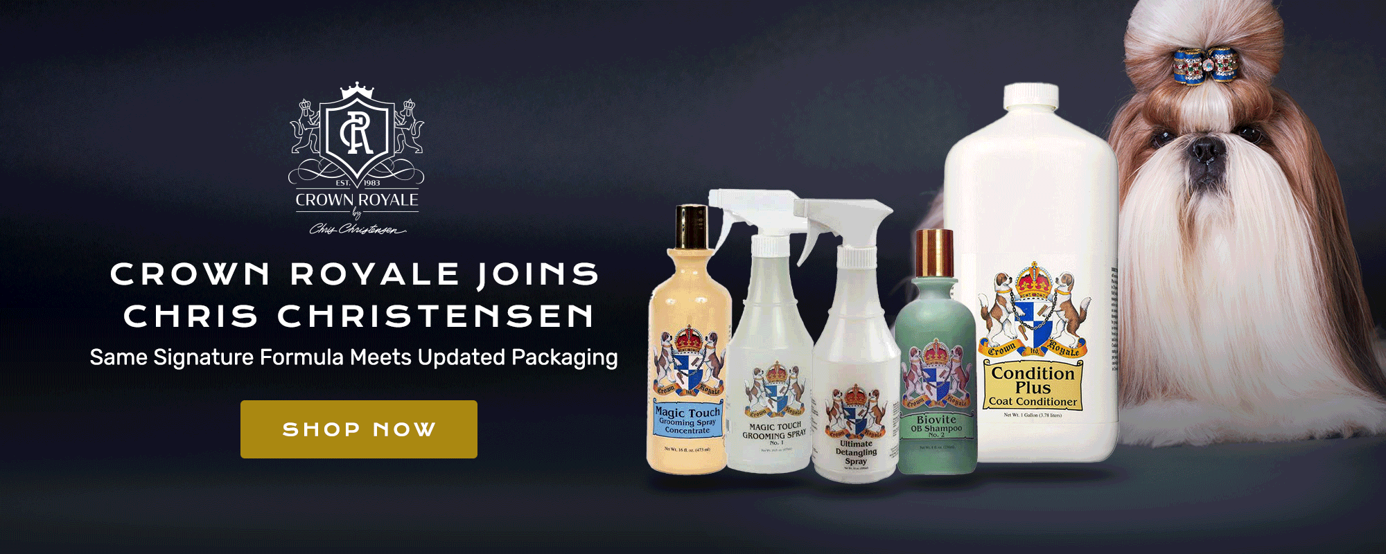 Crown Royal available now on Groomers Pro 